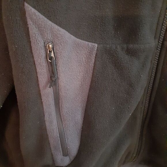 The North Face Black Fleece Jacket Sz S/P - Picture 6 of 10